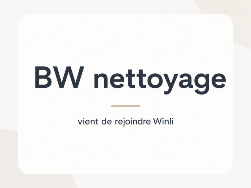 BW Nettoyage